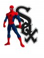 Chicago White Sox Spider Man iron on transfers