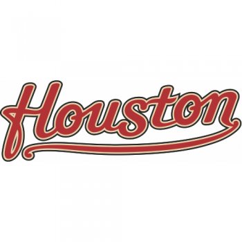 Houston Astros Script Logo  Iron-on Stickers (Heat Transfers) version 2