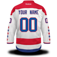 Washington Capitals Custom Letter and Number Kits for Third Jersey