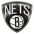 brooklyn nets crystal logo iron on sticker