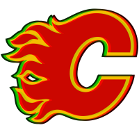 Phantom Calgary Flames logo iron on transfer