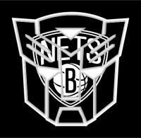 Autobots Brooklyn Nets logo iron on transfers