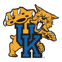 1989-2004 Kentucky Wildcats Primary Logo Decals Stickers