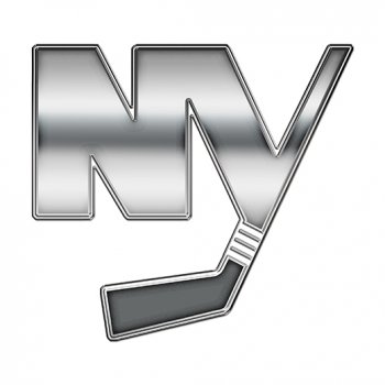 New York Islanders silver logo iron on transfer