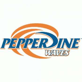 2004-Pres Pepperdine Waves Primary Logo Decals Stickers