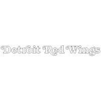 Detroit Red Wings Script Logo  Iron-on Stickers (Heat Transfers) version 2