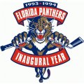 Florida Panthers Anniversary Logo  Decals Stickers