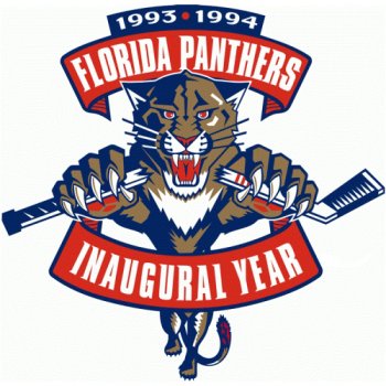 Florida Panthers Anniversary Logo  Decals Stickers