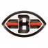 cleveland browns crystal logo decal sticker