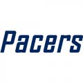 Indiana Pacers Script Logo  Decals Stickers version 1