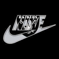 Oakland Raiders nike logo decal sticker