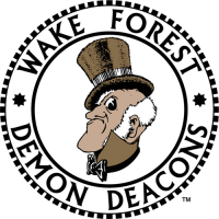 Wake Forest Demon Deacons 1968-1992 Primary Logo Decals Stickers