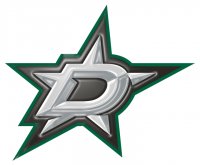 dallas stars 2014-pres primary plastic effect logo decal sticker