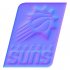 phoenix suns 2014-pres primary colorful embossed logo iron on transfer