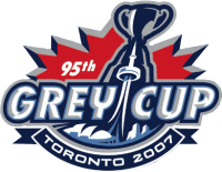 grey cup 2007 primary logo iron on transfers