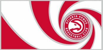 007 Atlanta Hawks logo iron on transfer