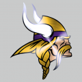 Minnesota Vikings Stainless steel logo decal sticker