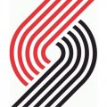 Portland Trail Blazers Alternate Logo  Iron-on Stickers (Heat Transfers)