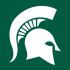 1977-Pres Michigan State Spartans Alternate Logo Decals Stickers