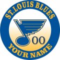 St. Louis Blues Customized iron on transfer