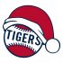 Detroit Tigers Baseball Christmas hat iron on transfer