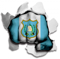 hulk GUATEMALA Flag iron on transfer