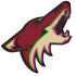 Phantom Arizona Coyotes logo iron on transfer