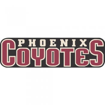 Phoenix Coyotes Script Logo  Iron-on Stickers (Heat Transfers)