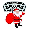 San Antonio Spurs Santa Claus Logo iron on transfer