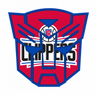 Autobots Los Angeles Clippers logo iron on transfers