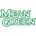 North Texas Mean Green 2005-Pres Wordmark Logo4 Decals Stickers