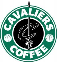 Product image/cleveland cavaliers starbucks coffee logo decal sticker