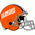 Illinois Fighting Illini 1989-2004 Helmet Logo Decals Stickers