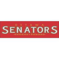 Ottawa Senators Script Logo  Iron-on Stickers (Heat Transfers) version 1