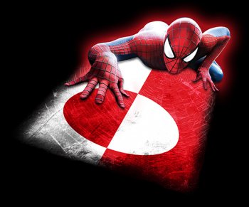 Spiderman GREENLAND Flag decal sticker