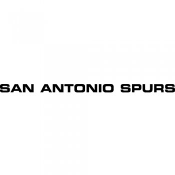 San Antonio Spurs Script Logo  Iron-on Stickers (Heat Transfers)