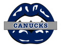 vancouver canucks script logo iron on transfers