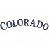 Colorado Rockies Script Logo  Decals Stickers