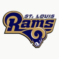 St. Louis Rams Script Logo  Decals Stickers version 1