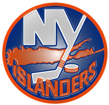 new york islanders 2011-pres primary plastic effect logo decal sticker