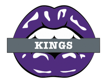 sacramento kings script logo iron on transfers