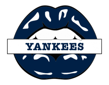 new york yankees script logo iron on transfers