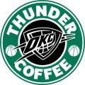 Product image/oklahoma city thunder starbucks coffee logo decal sticker