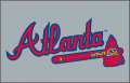 Atlanta Braves Script Logo  Decals Stickers version 1