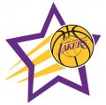 Los Angeles Lakers Basketball Goal Star decal sticker