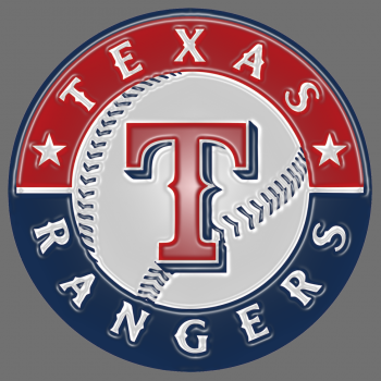 texas rangers 2003-pres primary plastic effect logo decal sticker