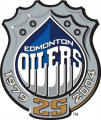 Edmonton Oilers 2003 04 Anniversary Logo Decals Stickers