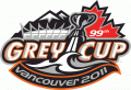 grey cup 2011 primary logo iron on transfers