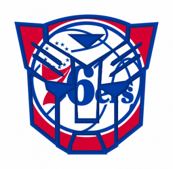 Autobots Philadelphia 76ers logo