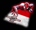 Spiderman MALTA Flag decal sticker